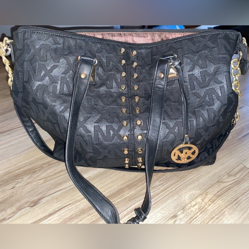 NX Black Shoulder/Hand Bag